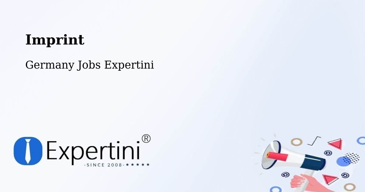Imprint – Cleebronn - Germany Jobs Expertini
