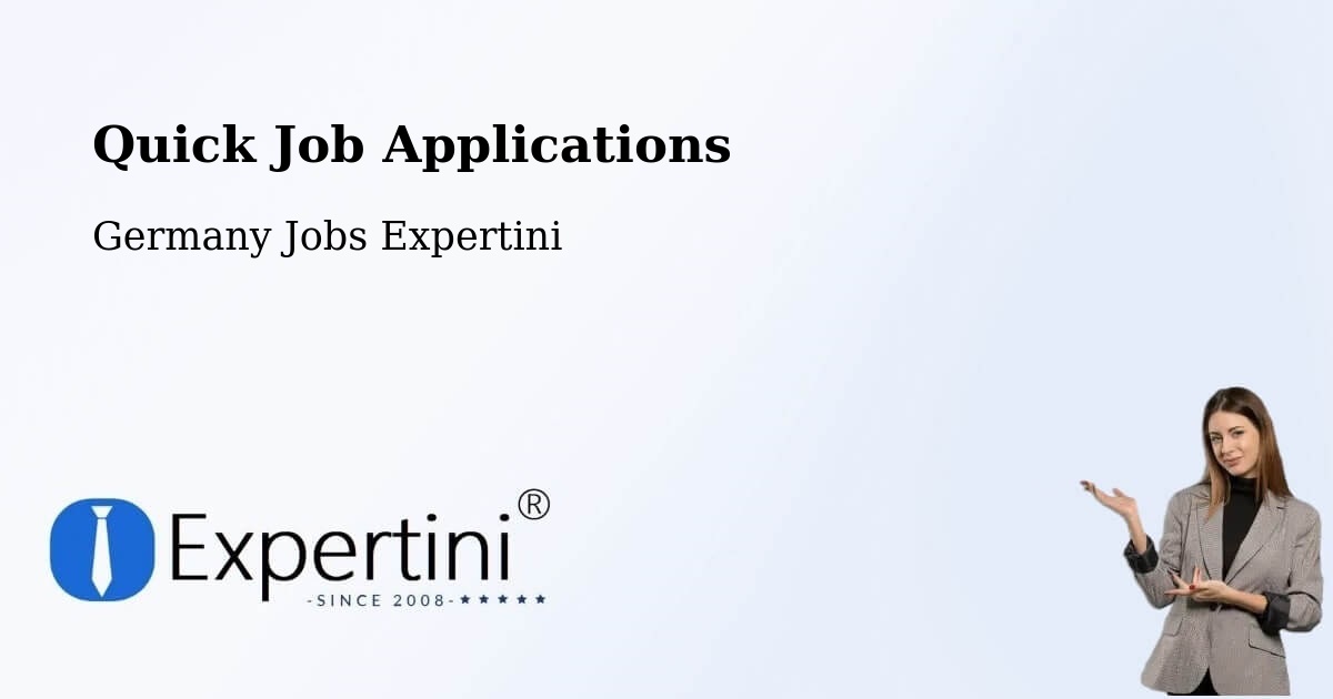 Quick Apply Feature – Cleebronn - Germany Jobs Expertini