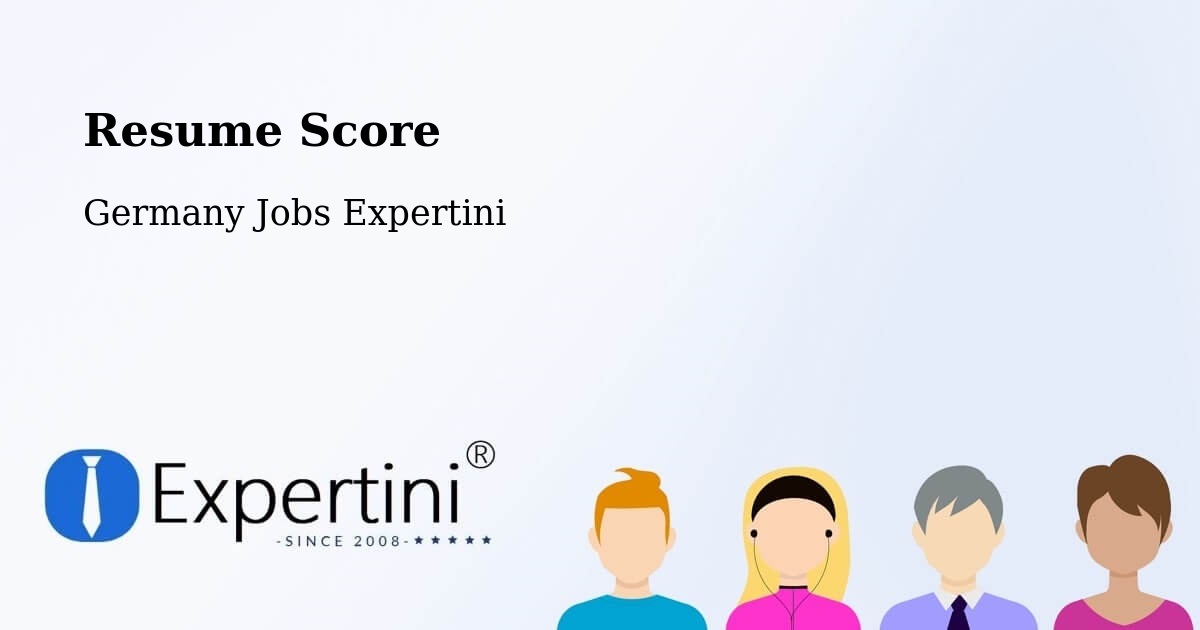 Resume Score & Job Description Match Tool – Cleebronn - Germany Jobs Expertini